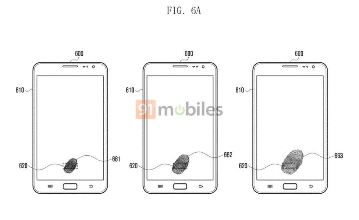 Samsung Display Fingerprint - 1 Galaxy Note 9
