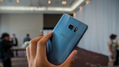 Samsung S7 edge Blue Coral