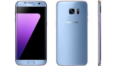 Galaxy S7 edge Blue Coral