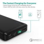 RAVPower Turbo+ 20100 mAh (Type-C + QuickCharge3.0) - 3