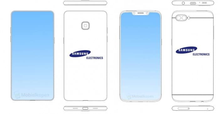 Samsung Galaxy Design 2018 Leak - Head