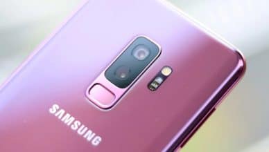 Samsung Galaxy S9 Plus Lilac Purple Rear Camera