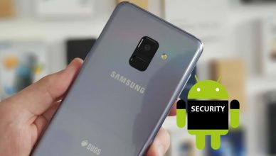Galaxy A8 with Security Android