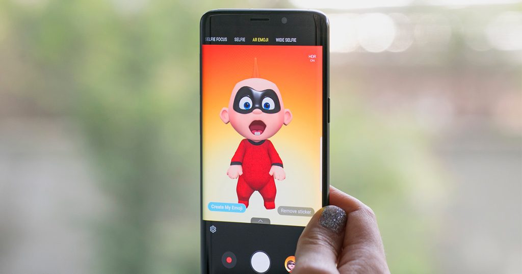 Samsung new The Incredibles AR Emoji Galaxy S9 and Galaxy S9 plus