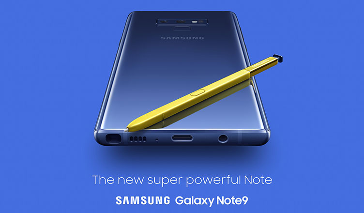 Samsung Galaxy Note 9 Pre-Order
