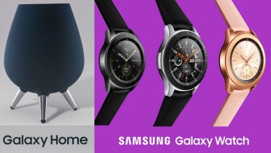 Samsung Galaxy Watch and Galaxy Home