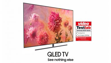 Samsung QLED TV 2018 Burn in Test