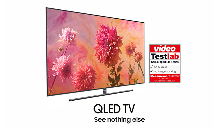 Samsung QLED TV 2018 Burn in Test