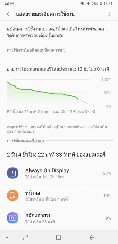 Samsung Galaxy A7 Screenshot