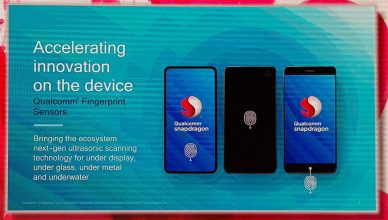 Samsung Galaxy S10 with Qualcomm fingerprint