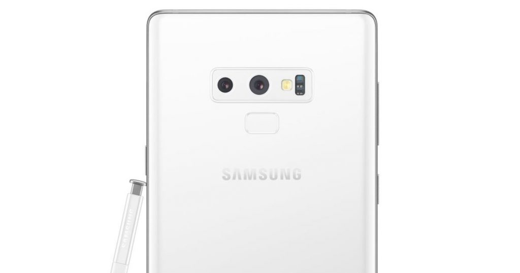 Samsung Galaxy Note 9 White