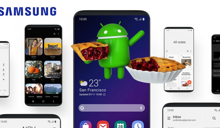 Samsung Galaxy Android Pie Update Roadmap