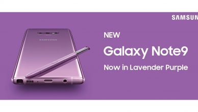 Samsung Galaxy Note 9 Lavender Purple