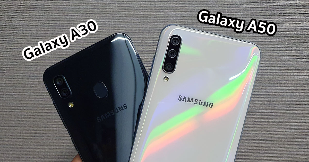 samsung a30 samsung a50