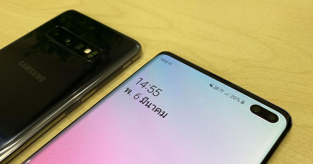 Samsung Galaxy S10 and S10+