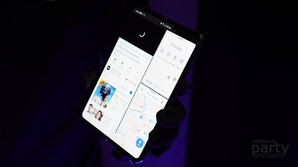 พรีวิว Samsung Galaxy Fold สมาร์ทโฟนหน้าจอพับได้ ฉีกกฏสมาร์ทโฟนรูปแบบเดิมๆ