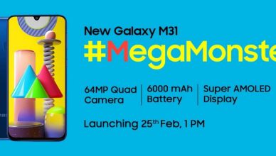 Samsung Galaxy M31 is coming
