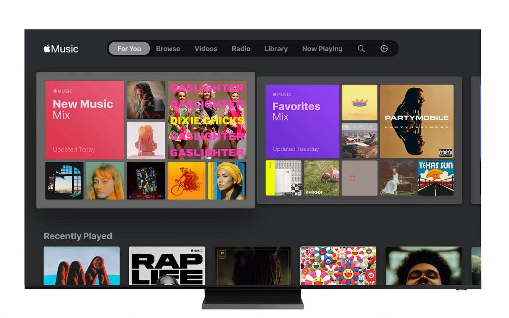 Apple Music on Samsung Smart TVs