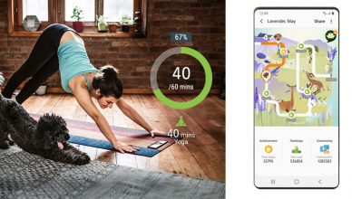 Samsung Stay Active Work out at Home