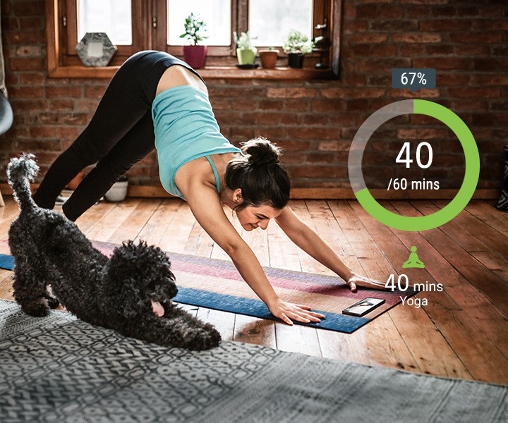 Samsung Stay Active Work out at Home