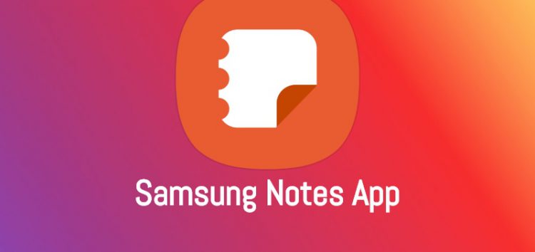 Samsung Notes App