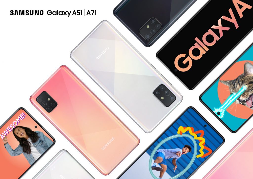 Galaxy A51 and Galaxy A71